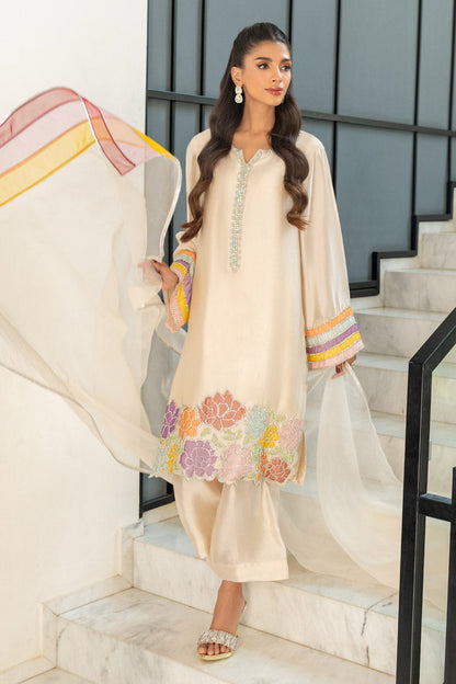 Chic Ophicial | Celenia Pret | Ivory Rose XS Ivory Pure Sheesha Silk