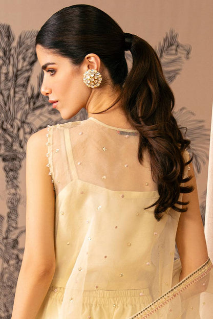 Cross Stitch | Luxe Atelier 24 | OPAL GLOW - Pakistani Designer Dress - by Cross Stitch | Type: Luxury - 100% Original at Saira Sultan