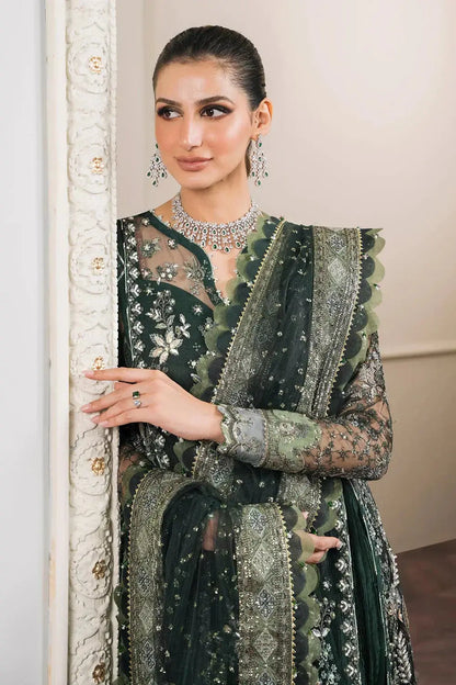 Baroque | Chantelle Embroidered Collection | CH12-05 - Pakistani Designer Dress - by Baroque | Type: Bridal - 100% Original at Saira Sultan