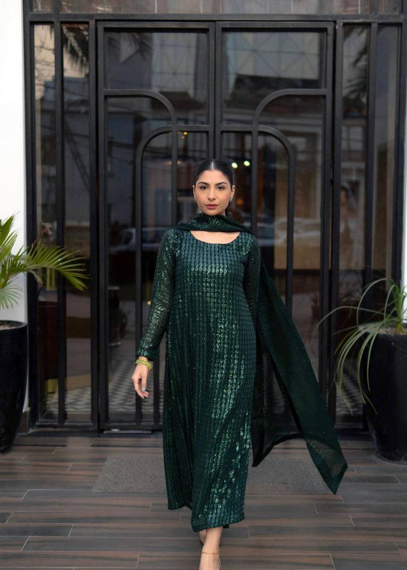 Daud Abbas | Formals Collection | Mushq - Pakistani Designer Dress - by Daud Abbas | Type: Formal - 100% Original at Saira Sultan