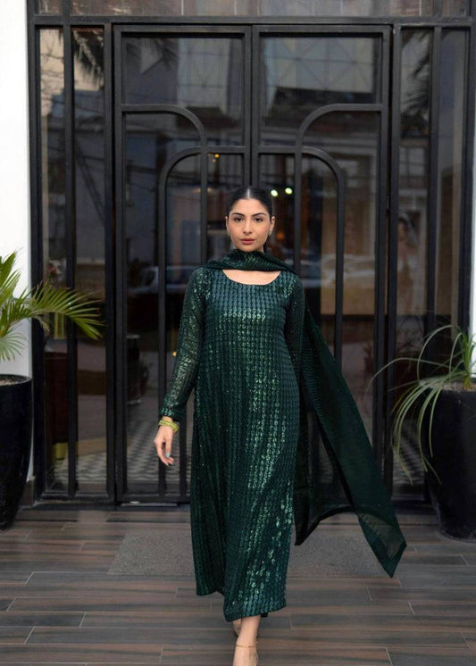 Daud Abbas | Formals Collection | Mushq - Pakistani Designer Dress - by Daud Abbas | Type: Formal - 100% Original at Saira Sultan