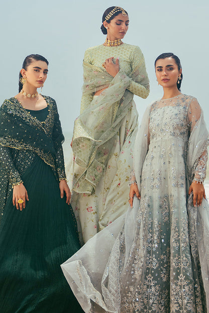 Cross Stitch | Wedding Collection 24 | SAFFRON CHARM - Pakistani Designer Dress - by Cross Stitch | Type: Formal - 100% Original at Saira Sultan