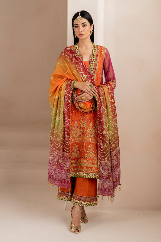 Baroque | Formal Collection | CHIFFON UF-706 XS Burnt Orange Chiffon