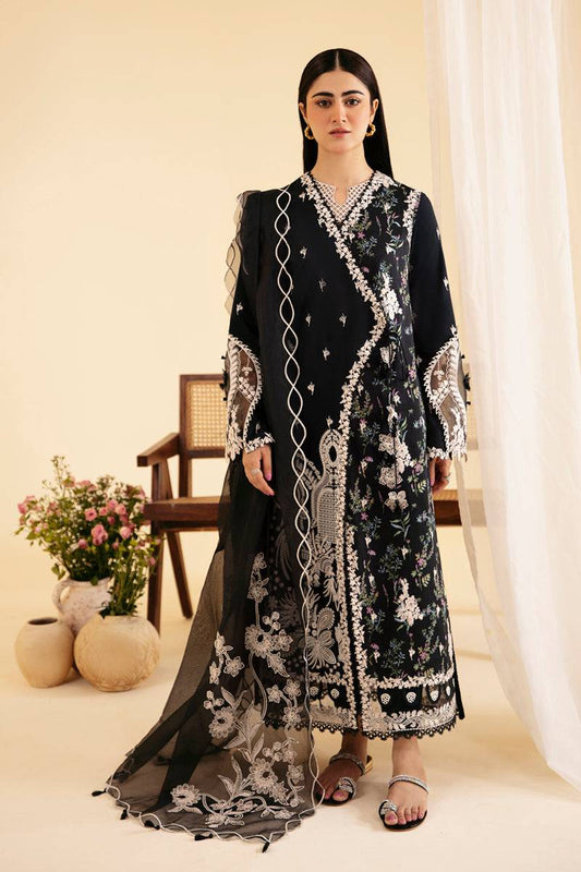 Qalamkar | Qlinekari Luxury Lawn | SQ-03 MARWA - Pakistani Designer Dress - by Qalamkar | Type: Luxury - 100% Original at Saira Sultan