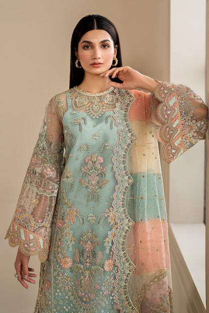 Baroque | Formal Collection | NET UF-620 XL Ice Blue Net