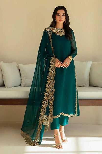 Baroque | Formals Collection | PR-828 - Pakistani Designer Dress - by Baroque | Type: Formal - 100% Original at Saira Sultan