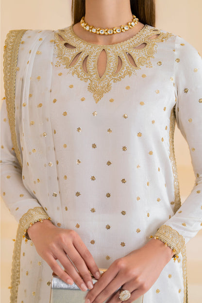 Jazmin | Formals Collection | Raw Silk UR-7020 - Pakistani Designer Dress - by Jazmin | Type: Formal - 100% Original at Saira Sultan