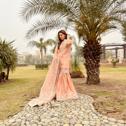Daud Abbas | Formals Collection | Zaira - Pakistani Designer Dress - by Daud Abbas | Type: Formal - 100% Original at Saira Sultan