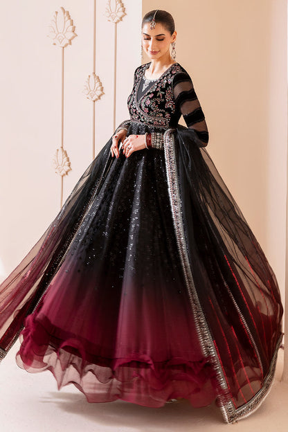 Jazmin | Chandni Velvet Formals 25 | Embroidered Velvet Formal CVF D-10 - Pakistani Designer Dress - by Jazmin - Type : Ladies Clothes - 100% Original at Saira Sultan