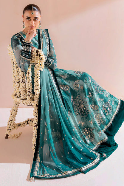 Jazmin | Chandni Velvet Formals 25 | Embroidered Velvet Formal CVF D-06 - Pakistani Designer Dress - by Jazmin - Type : Ladies Clothes - 100% Original at Saira Sultan