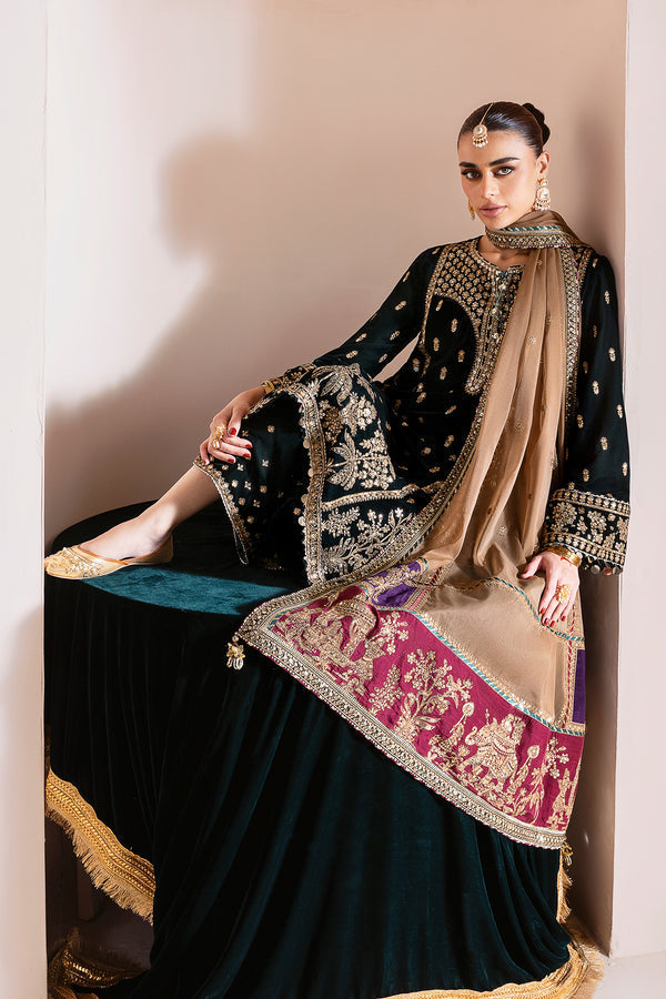 Jazmin | Winter 25 | D-01 A - Pakistani Designer Dress - by Jazmin - Type : Ladies Clothes - 100% Original at Saira Sultan