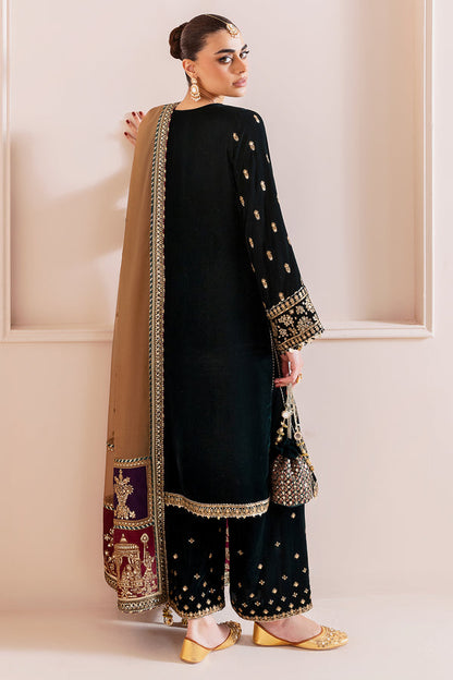 Jazmin | Chandni Velvet Formals 25 | Embroidered Velvet Formal CVF D-01 - Pakistani Designer Dress - by Jazmin - Type : Ladies Clothes - 100% Original at Saira Sultan