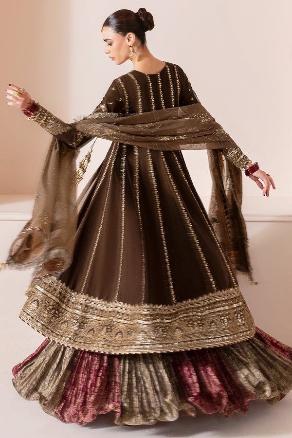 Jazmin | Chandni Velvet Formals 25 | Embroidered Velvet Formal CVF D-04 - Pakistani Designer Dress - by Jazmin - Type : Ladies Clothes - 100% Original at Saira Sultan