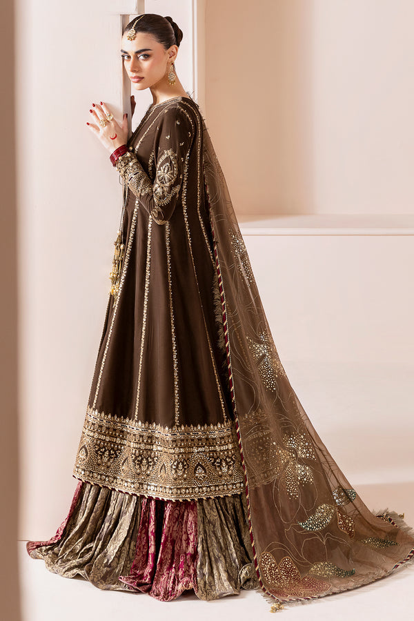 Jazmin | Chandni Velvet Formals 25 | Embroidered Velvet Formal CVF D-04 - Pakistani Designer Dress - by Jazmin - Type : Ladies Clothes - 100% Original at Saira Sultan