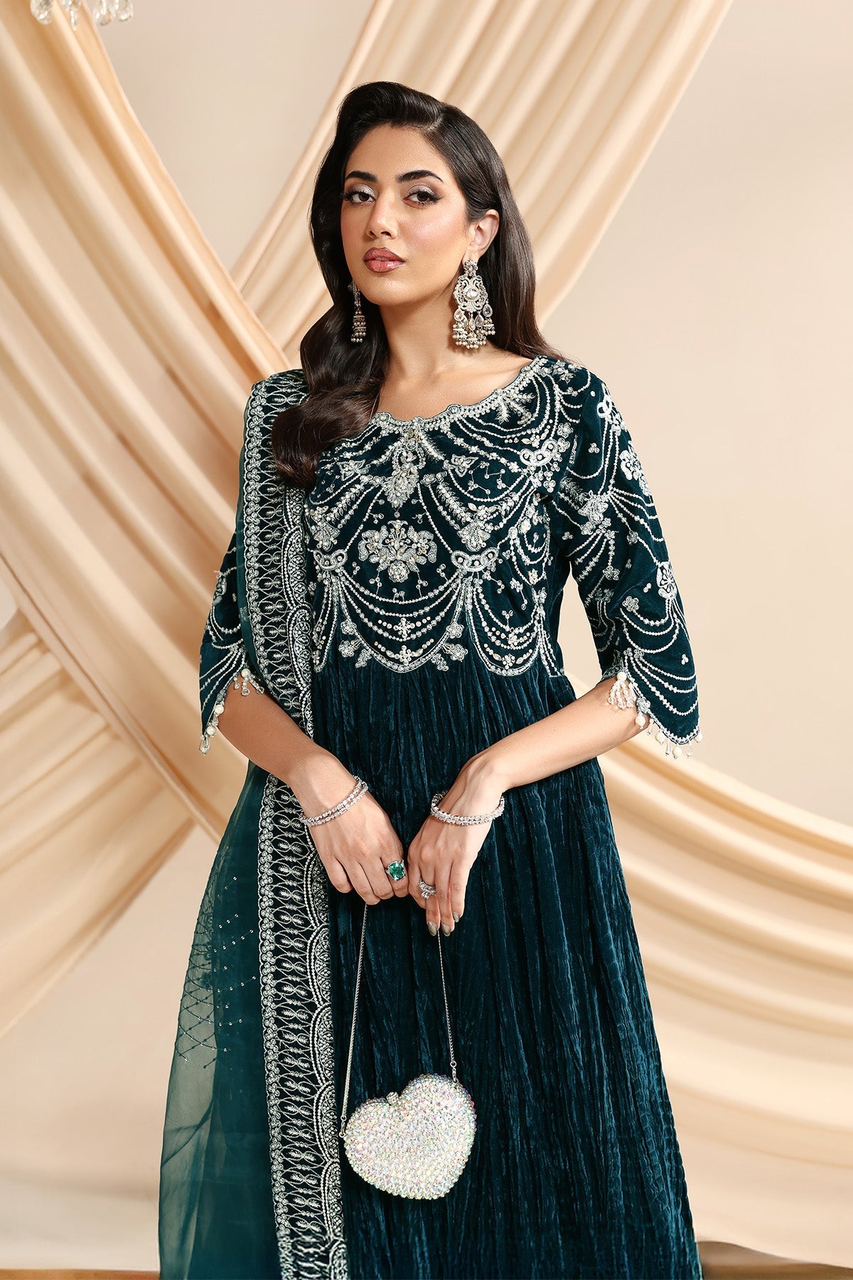Alizeh | Lamour 25 | AF-VLT-2214-Mystique - Pakistani Designer Dress - by Alizeh - Type : Ladies Clothes - 100% Original at Saira Sultan