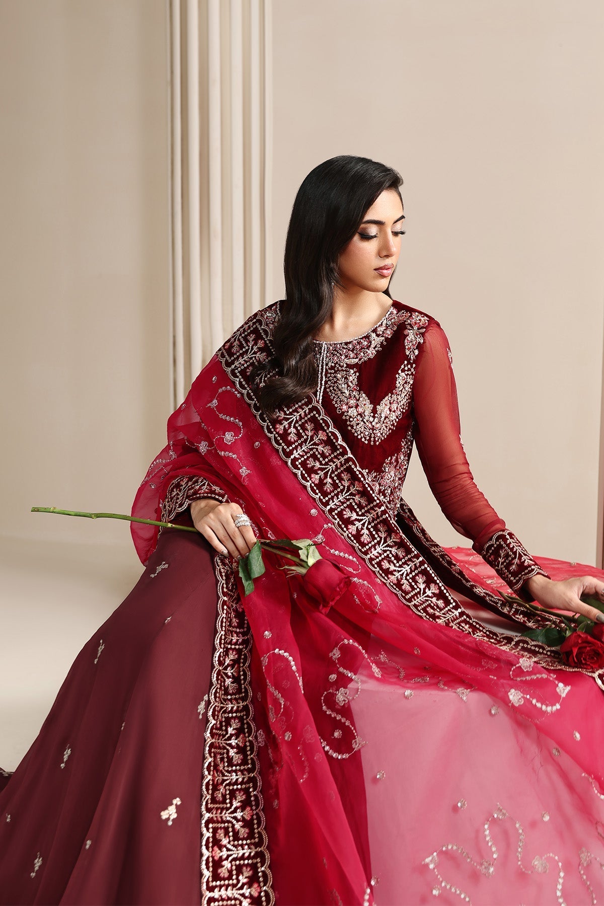 Alizeh | Lamour 25 | AF-VLT-2209-Cherie - Pakistani Designer Dress - by Alizeh - Type : Ladies Clothes - 100% Original at Saira Sultan