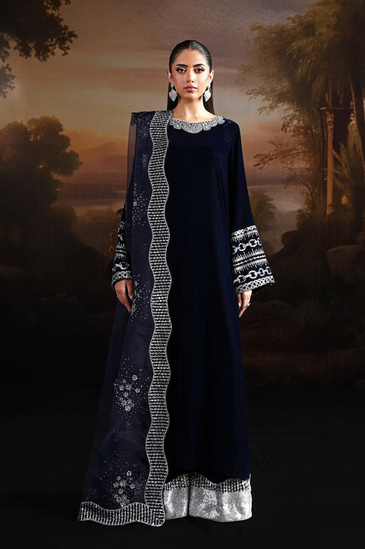 Alizeh | Lamour 25 | AF-VLT-2208-Velvetine - Pakistani Designer Dress - by Alizeh - Type : Ladies Clothes - 100% Original at Saira Sultan