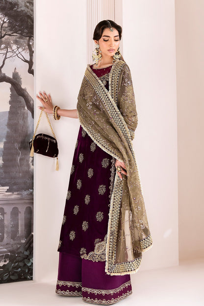 Alizeh | Makhmal Luxury Velvet Edit | Zarlish by Alizeh - Designer Dress  - Type : Ladies Clothes - Available at Saira Sultan - 100% Original 