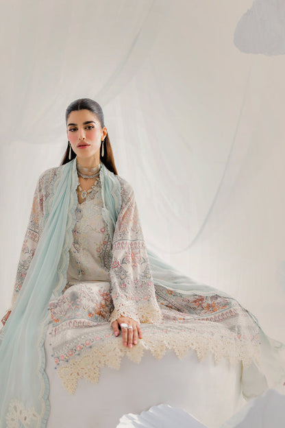 Qalamkar | Luxe Silk 25 | LK-06 NELE - Pakistani Designer Dress - by Qalamkar - Type : Ladies Clothes - 100% Original at Saira Sultan