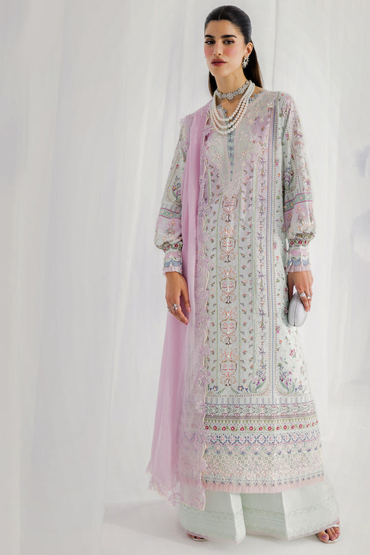 Qalamkar | Luxe Silk 25 | LK-07 IDA - Pakistani Designer Dress - by Qalamkar - Type : Ladies Clothes - 100% Original at Saira Sultan