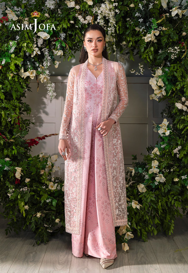 Asim Jofa | Lumiere Formals | AJLFC-02 EMBROIDERED ORGANZA by Asim Jofa - Designer Dress - Type : Ladies Clothes - Available at Saira Sultan - 100% Original 