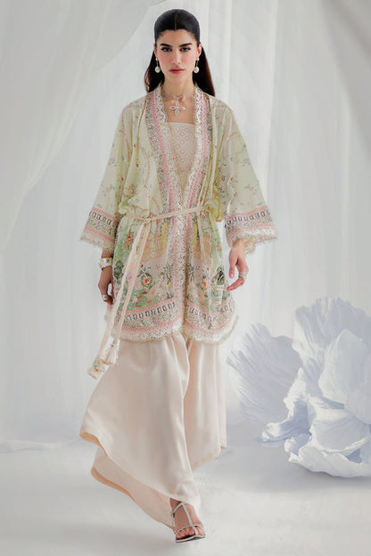 Qalamkar | Luxe Silk 25 | LK-05 ELSA - Pakistani Designer Dress - by Qalamkar - Type : Ladies Clothes - 100% Original at Saira Sultan