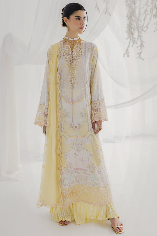 Qalamkar | Luxe Silk 25 | LK-03 LENI - Pakistani Designer Dress - by Qalamkar - Type : Ladies Clothes - 100% Original at Saira Sultan
