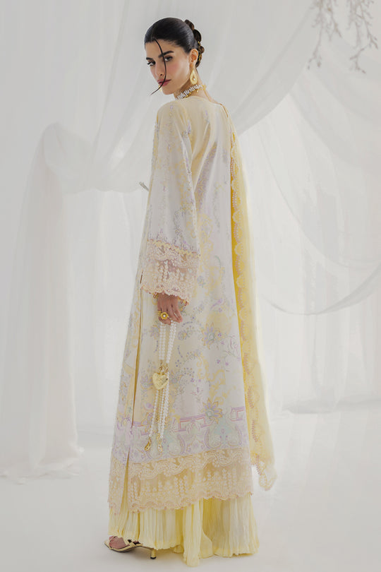 Qalamkar | Luxe Silk 25 | LK-03 LENI - Pakistani Designer Dress - by Qalamkar - Type : Ladies Clothes - 100% Original at Saira Sultan