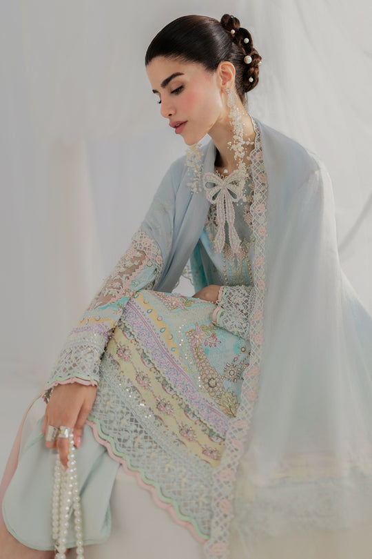 Qalamkar | Luxe Silk 25 | LK-01 KEEVA - Pakistani Designer Dress - by Qalamkar - Type : Ladies Clothes - 100% Original at Saira Sultan