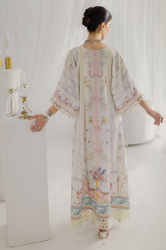 Qalamkar | Luxe Silk 25 | LK-08 BIANCA - Pakistani Designer Dress - by Qalamkar - Type : Ladies Clothes - 100% Original at Saira Sultan
