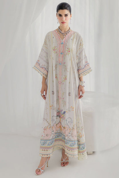 Qalamkar | Luxe Silk 25 | LK-08 BIANCA - Pakistani Designer Dress - by Qalamkar - Type : Ladies Clothes - 100% Original at Saira Sultan