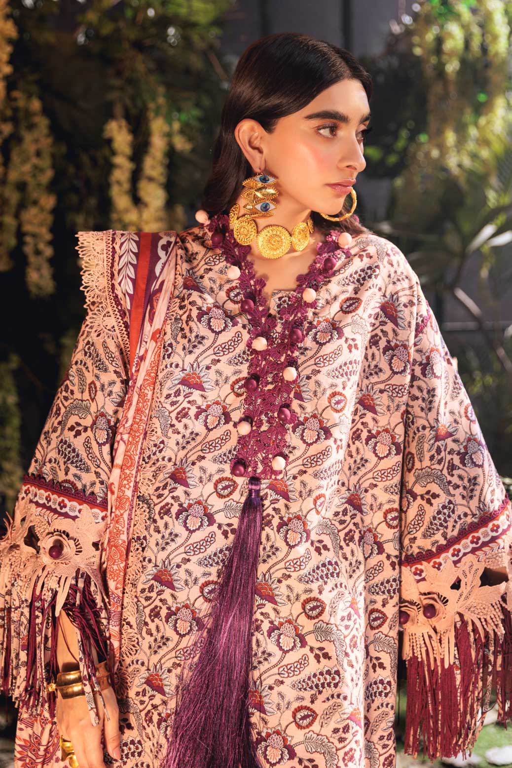 Bonanza Satrangi | Elegancia 3 Pc (7W24P3P287)