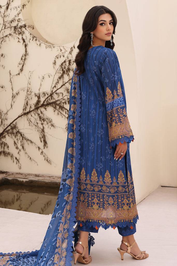 Charizma | Naranji Embroidered Lawn 24 | CN4-005 - Pakistani Designer Dress - by Charizma | Type: Luxury - 100% Original at Saira Sultan