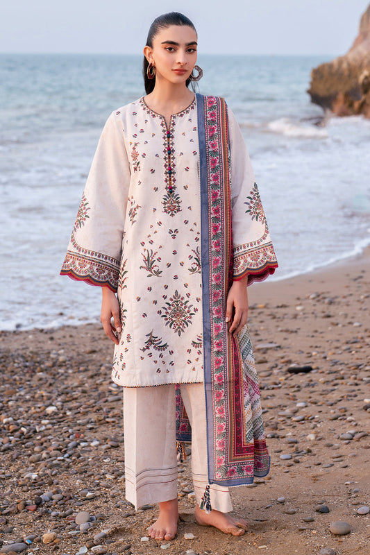 Jazmin | Summer Lawn 25 | USE-9158 XS Off White Lawn