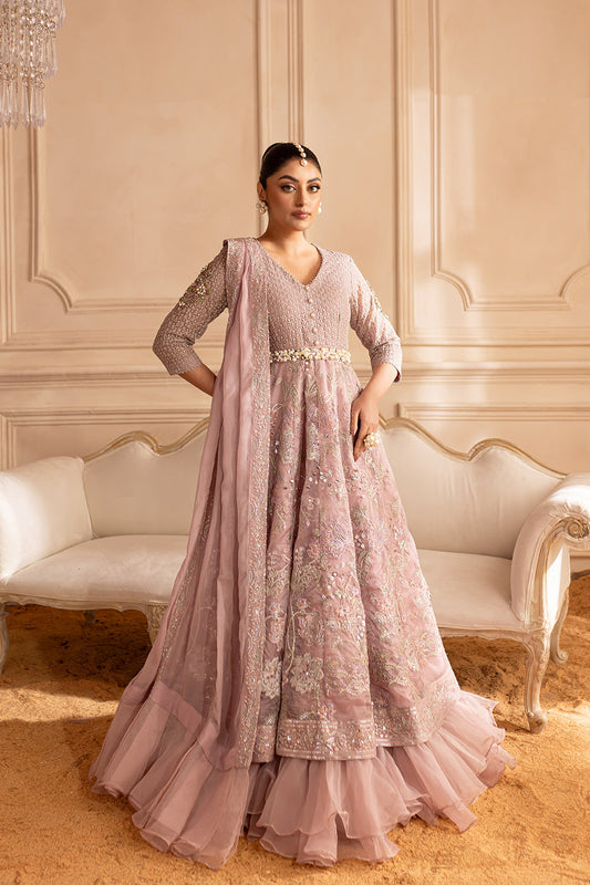 Vanya | Marlene Formals | ML-06 XS Blush Pink Chiffon