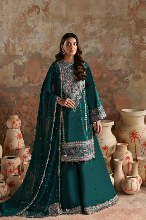 Emaan Adeel | Afsana e Silk | ZEHNASEEB by Emaan Adeel - Designer Dress - Type : Ladies Clothes - Available at Saira Sultan - 100% Original 
