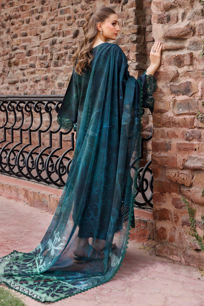 Farasha | Seraya Lawn 25 | Periveil S Midnight Blue Lawn
