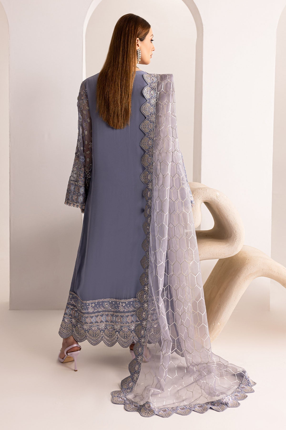 Nureh | Fancy Formals | NP-518 - Pakistani Designer Dress - by Nureh | Type: Formal - 100% Original at Saira Sultan