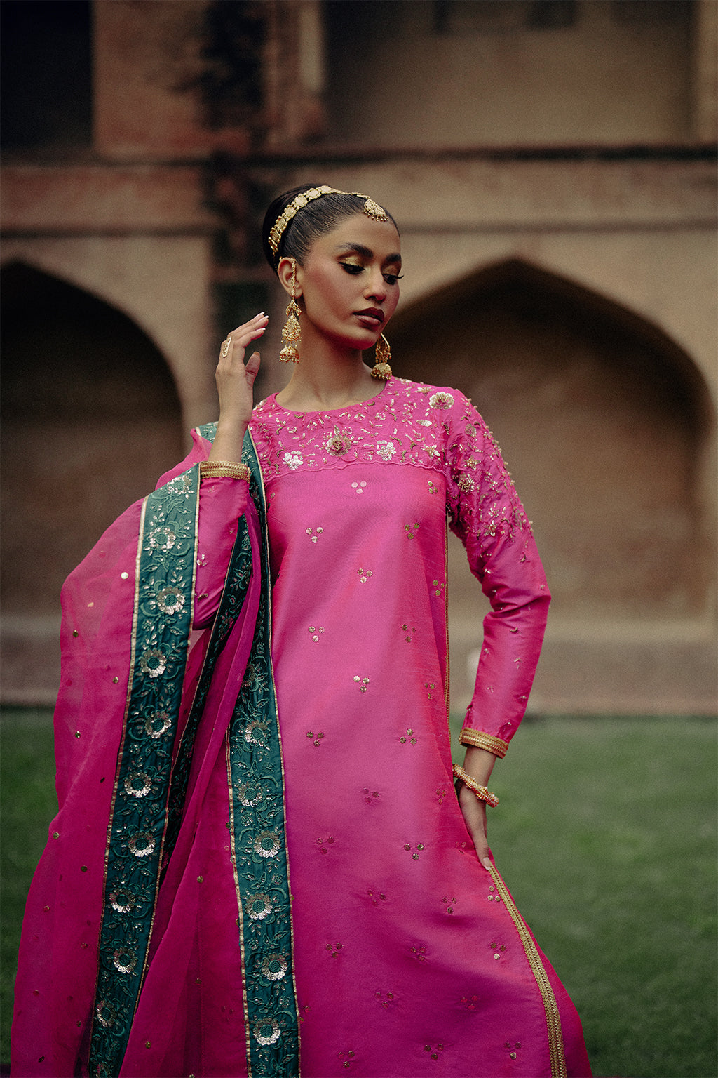 Vanya | Celestia Wedding Formals | CS-06 - Pakistani Designer Dress - by Vanya | Type: Bridal - 100% Original at Saira Sultan