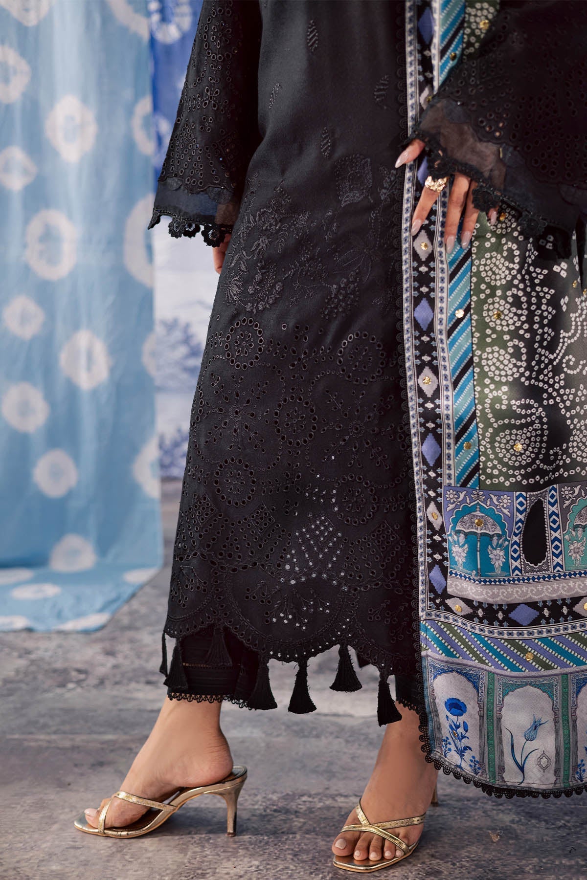 Nureh | Bazaar Luxe 25 | NE-209 by Nureh - Designer Dress  - Type : Ladies Clothes - Available at Saira Sultan - 100% Original 