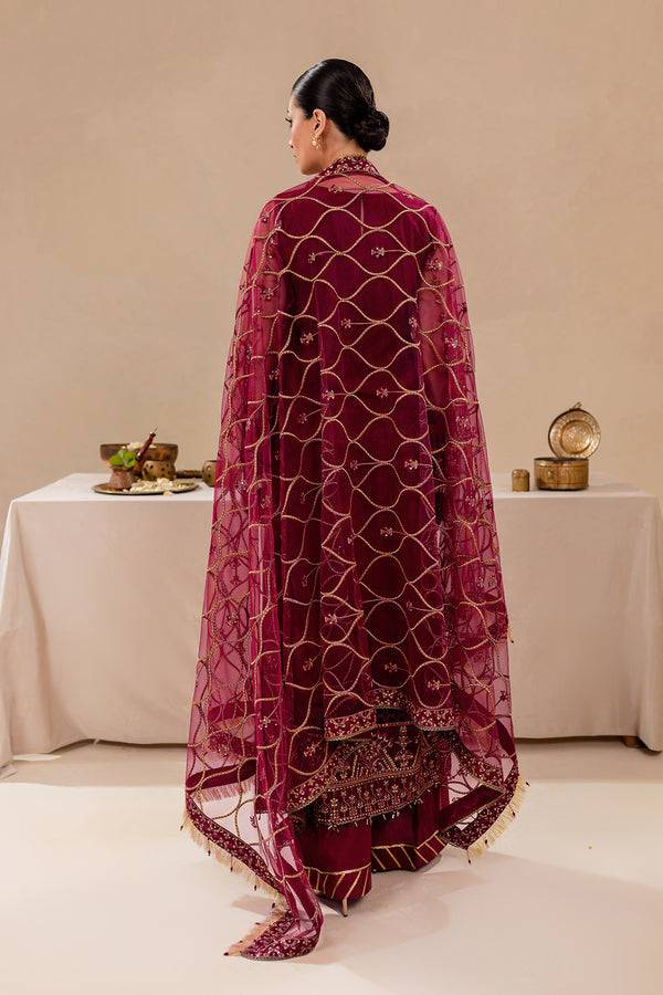 Farasha | Lumiere Formals |ROUGE PINK - Pakistani Designer Dress - by Farasha | Type: Formal - 100% Original at Saira Sultan