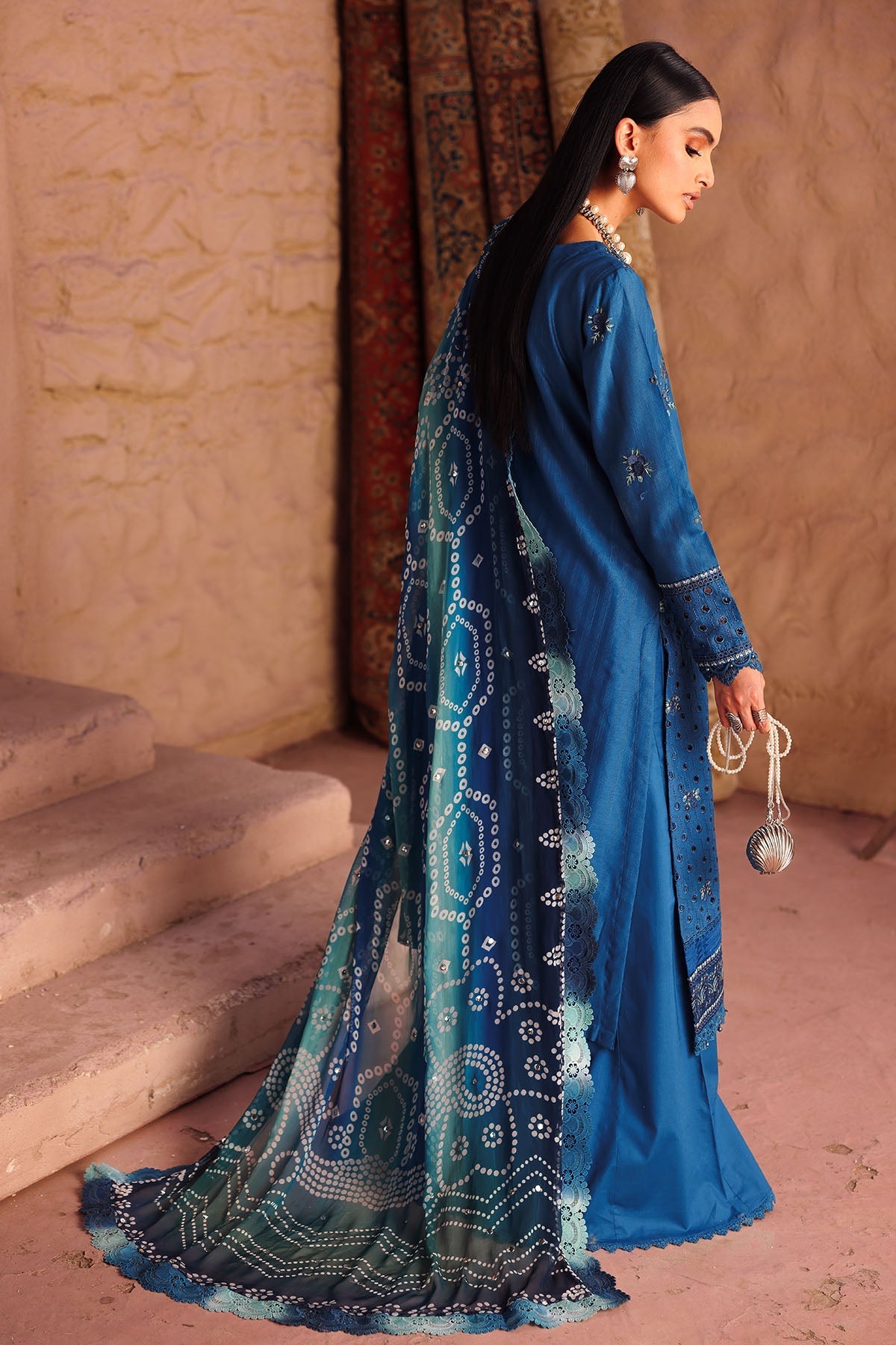 Nureh | Bazaar Luxe 25 | NE-160 by Nureh - Designer Dress  - Type : Ladies Clothes - Available at Saira Sultan - 100% Original 