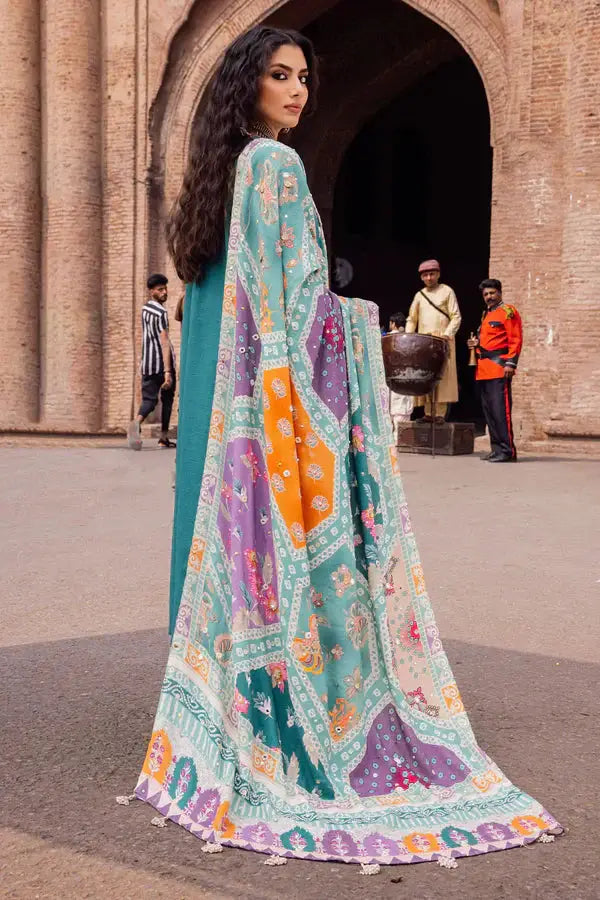 Nureh | Bazaar Lawn | NE-51 - Pakistani Designer Dress - by Nureh | Type: Luxury - 100% Original at Saira Sultan
