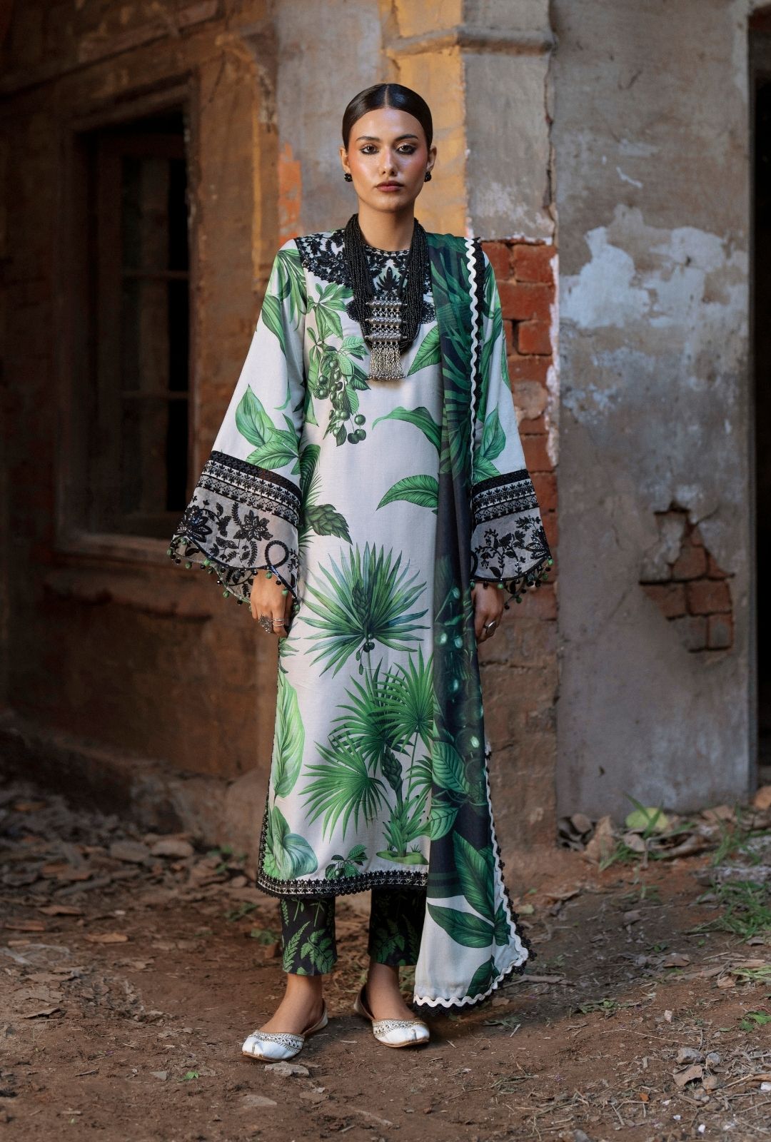 AJR Couture | Sard Sham | Gulbahar by AJR Couture - Designer Dress - Type : Ladies Clothes - Available at Saira Sultan - 100% Original 