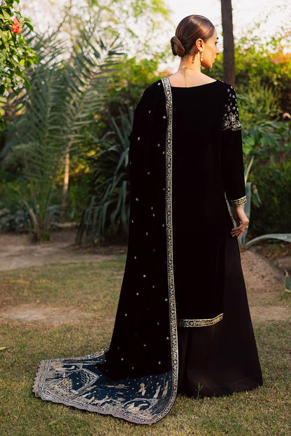Nureh | Maya Velvet | NW-118 by Nureh - Designer Dress  - Type : Ladies Clothes - Available at Saira Sultan - 100% Original 