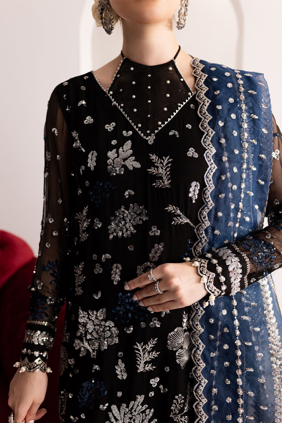 Nureh | Fancy Formals | NP-517 - Pakistani Designer Dress - by Nureh | Type: Formal - 100% Original at Saira Sultan