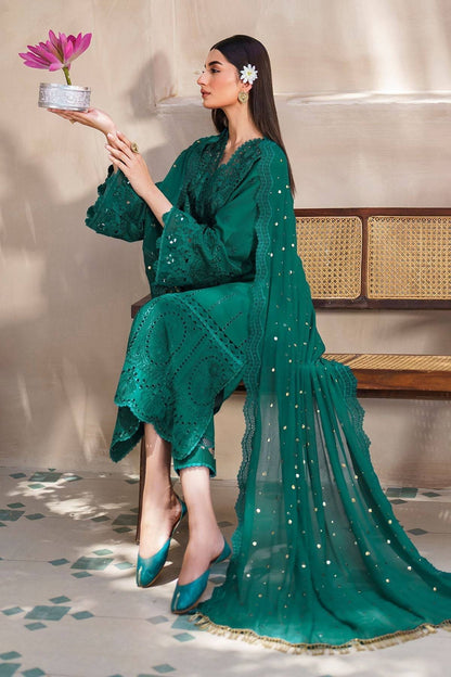 Nureh | Bazaar Lawn | NS-135 - Pakistani Designer Dress - by Nureh | Type: Luxury - 100% Original at Saira Sultan