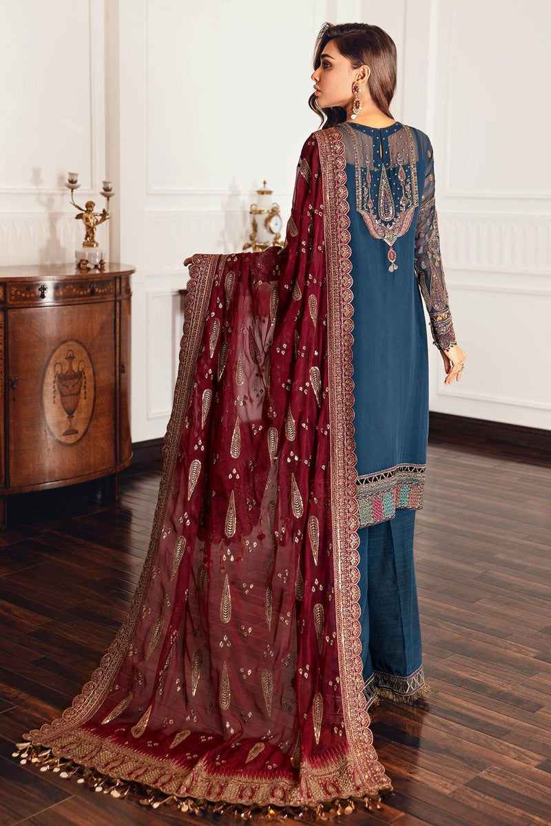 Jazmin | Formals Collection | CHIFFON UC-3049 - Pakistani Designer Dress - by Jazmin | Type: Formal - 100% Original at Saira Sultan