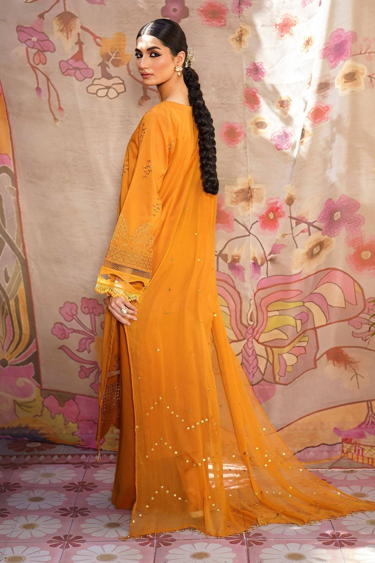 Nureh | Bazaar Lawn | NS-138 - Pakistani Designer Dress - by Nureh | Type: Luxury - 100% Original at Saira Sultan