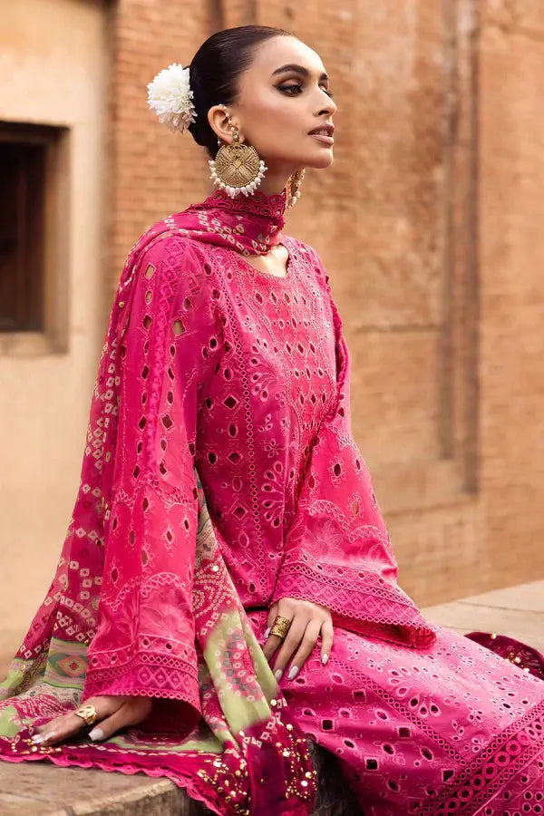 Nureh | Bazaar Lawn | NS-128 - Pakistani Designer Dress - by Nureh | Type: Luxury - 100% Original at Saira Sultan